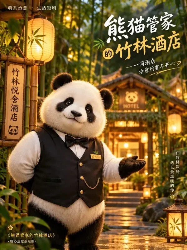 熊猫管家的竹林酒店 封面